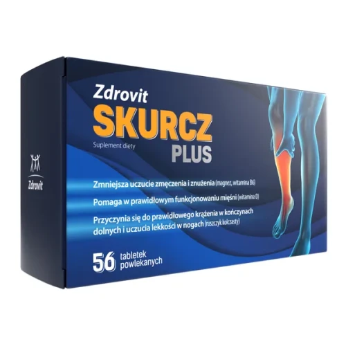 Zdrovit Skurcz Plus, tabletki powlekane, 56 szt.