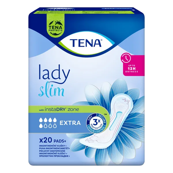 Tena Lady Slim, podpaski na nietrzymanie moczu, Extra, 20 szt.
