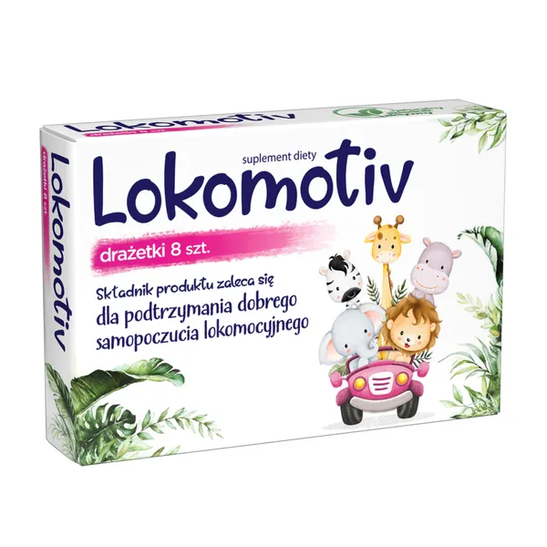 Lokomotiv, drażetki, 8 szt.
