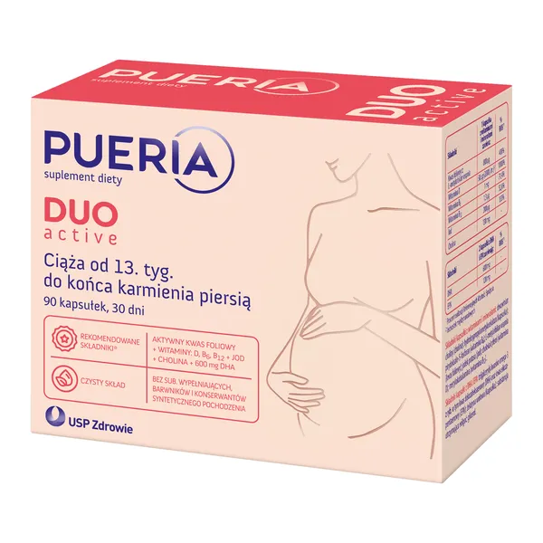 Pueria Duo Active, kapsułki, 90 szt.