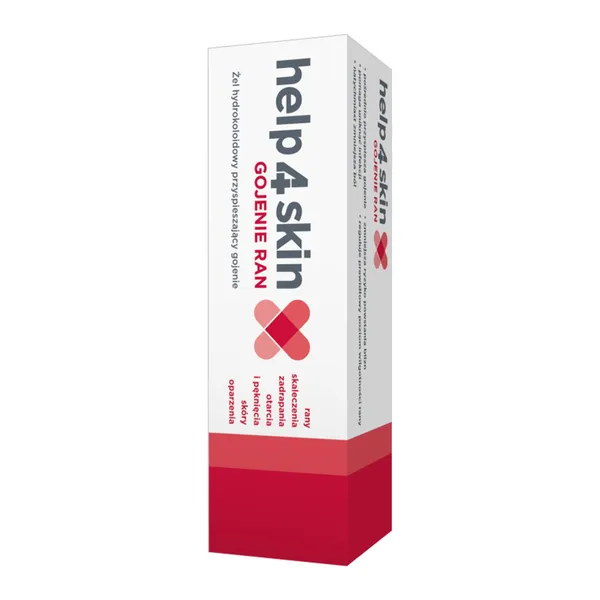 Help4Skin Gojenie Ran, żel hydrokoloidowy, 20 g, tuba