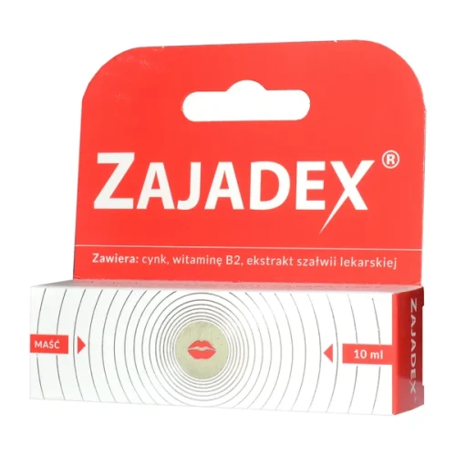 Zajadex, maść na zajady i problemy skóry ust, 10 ml