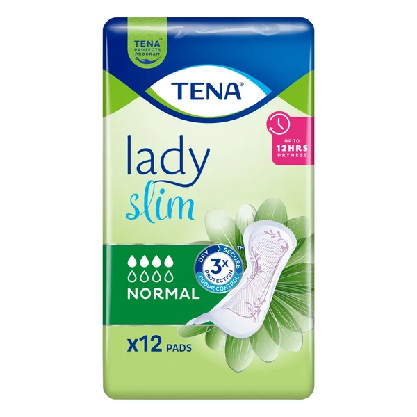 TENA Lady Slim Normal, specjalistyczne podpaski, 12 szt.