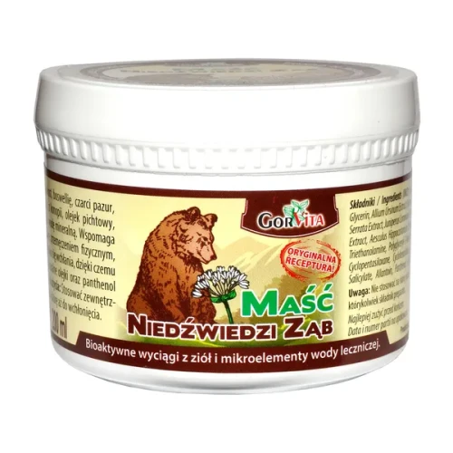 Gorvita, maść Niedźwiedzi Ząb, 200 ml
