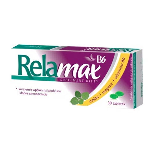 Relamax B6, tabletki powlekane, 30 szt.
