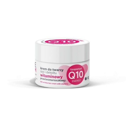 Ideepharm, Idee derm, krem do twarzy przeciwzmarszczkowy do skóry twarzy i dekoltu, 50 ml