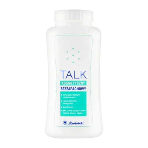 Ziołolek, talk kosmetyczny, bezzapachowy, 100 g