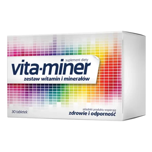 Vita-miner, tabletki, 30 szt.