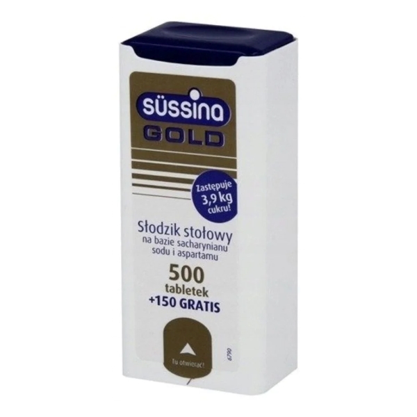 Langsteiner Suissina Gold słodzik 500 tabletek + 150 GRATIS
