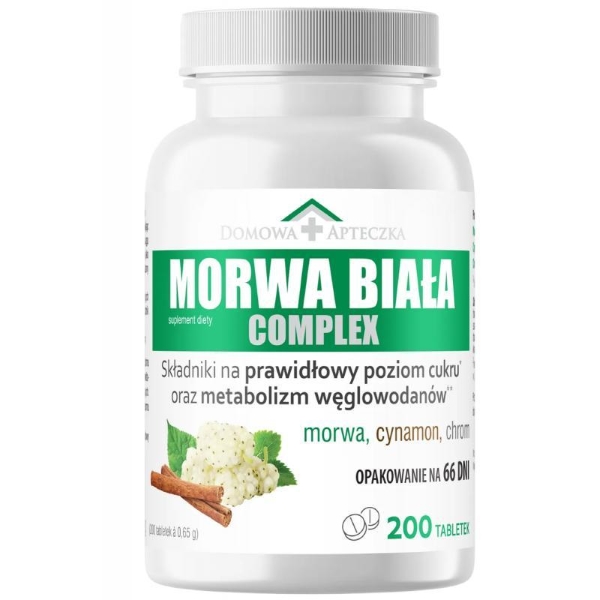 Domowa Apteczka Morwa Biała Complex, 200 tabletek