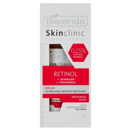 Bielenda Skin Clinic Professional Retinol Serum liftingująco-restrukturyzujące, 30 ml