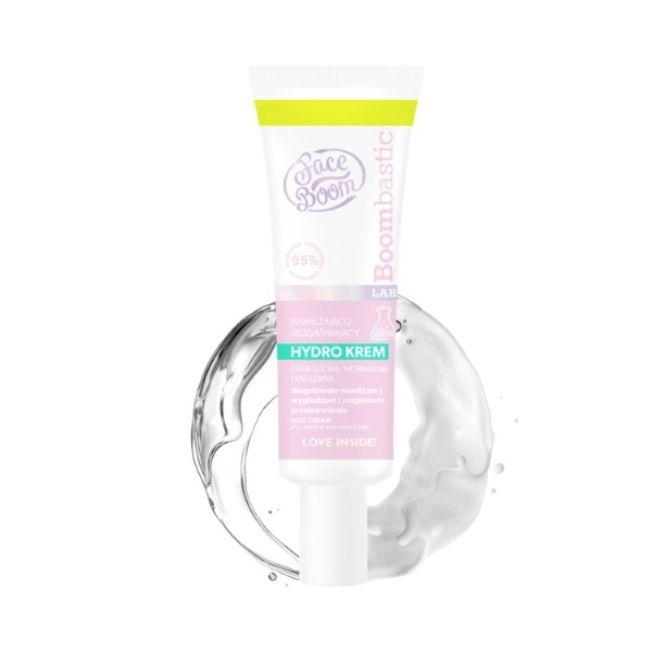 Face Boom Boombastic Lab nawilżająco-rozjaśniający krem do twarzy 50 ml