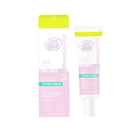 Face Boom Boombastic Lab nawilżająco-rozjaśniający krem do twarzy 50 ml