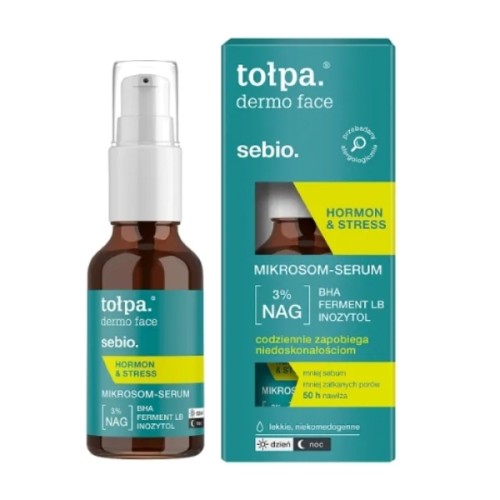 Tołpa Dermo Face Sebio Hormon &amp; Stress Mikrosom-serum, 30 ml
