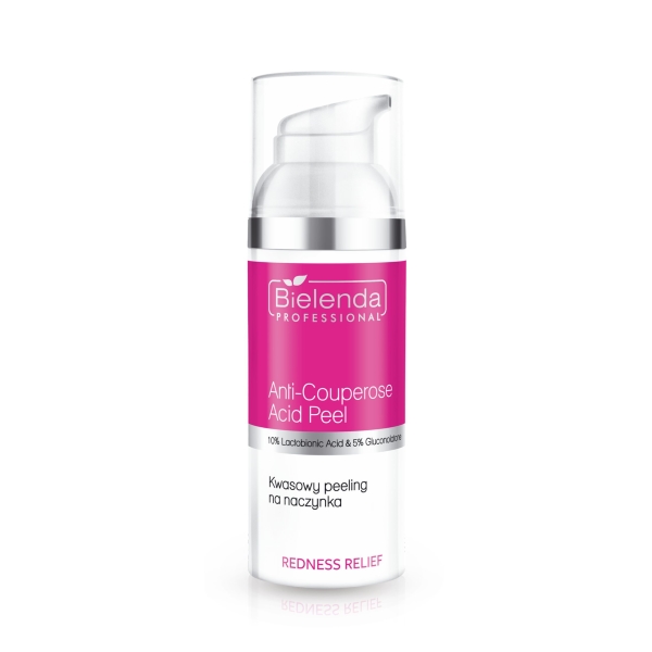 Bielenda Professional, IS REDNESS RELIEF Kwasowy peeling na naczynka, 50ml