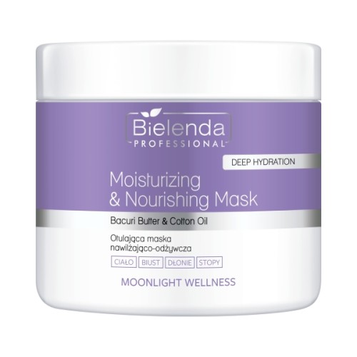 Bielenda Professional Moonlight Wellness Otulająca maska nawilżająco-odżywcza, 600 g