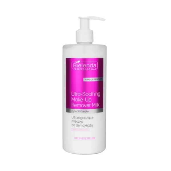 Bielenda REDNESS RELIEF Ultra-łagodzące mleczko do demakijażu - 500 ml