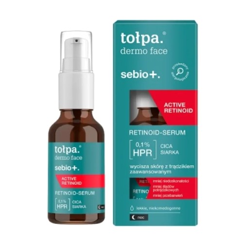 Tołpa Dermo Face Sebio+ Active Retinoid, serum, 30 ml