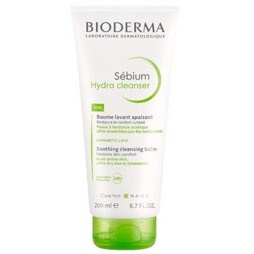 Bioderma Sebium Hydra Cleanser, oczyszczająca emulsja, 200 ml