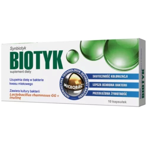 Biotyk 400 mg, 10 kapsułek
