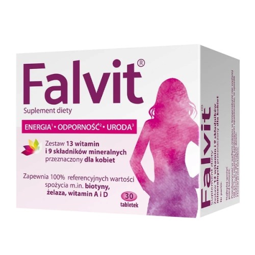 Falvit, tabletki skomponowane dla kobiet, 30 szt.