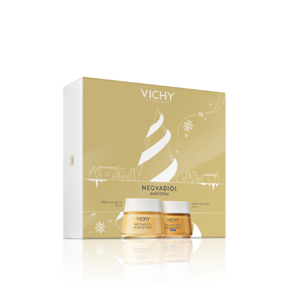 Vichy Neovadiol Magistral Świąteczny Zestaw Prezentowy – Krem na Dzień 50 ml + Krem na Noc 50 ml