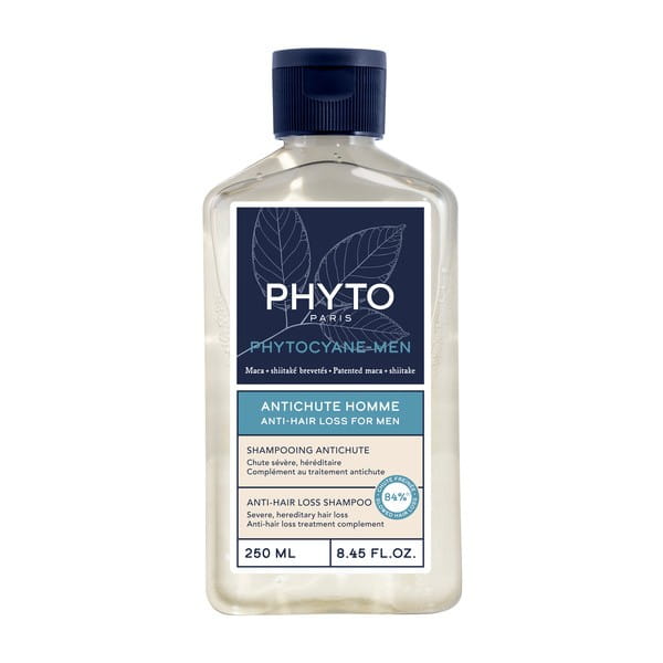 Phytocyane szampon rewitalizujący dla mężczyzn, uzupełnienie kuracji przeciw wypadaniu włosów 250 ml