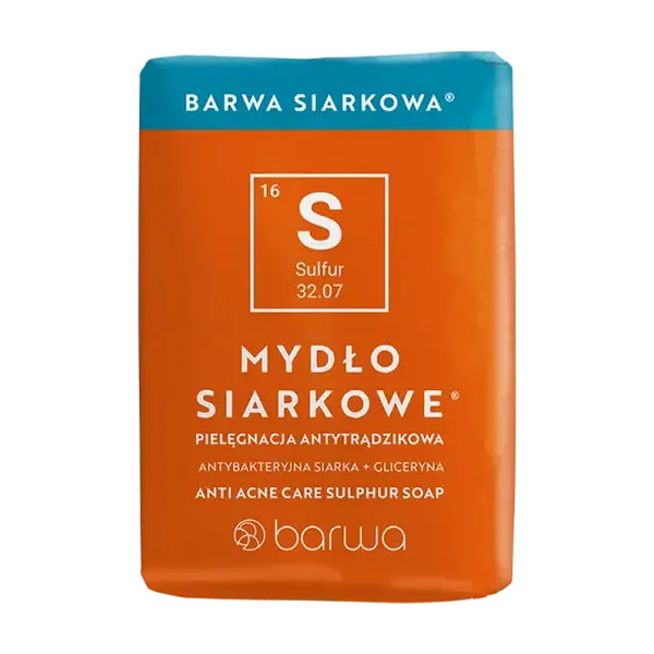 Barwa Siarkowa mydło siarkowe antytrądzikowe 100 g