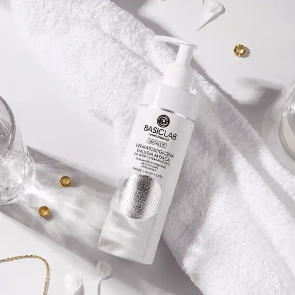 BasicLab Micellis dermatologiczna emulsja myjąca do skóry ultrawrażliwej 300 ml