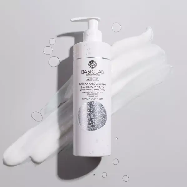 BasicLab Micellis dermatologiczna emulsja myjąca do skóry ultrawrażliwej 300 ml