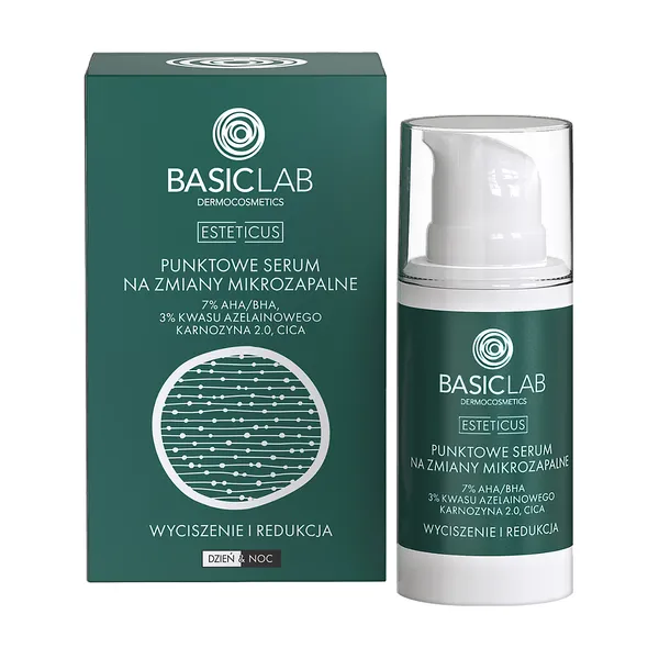 BasicLab Esteticus serum punktowe na zmiany mikrozapalne 15 ml
