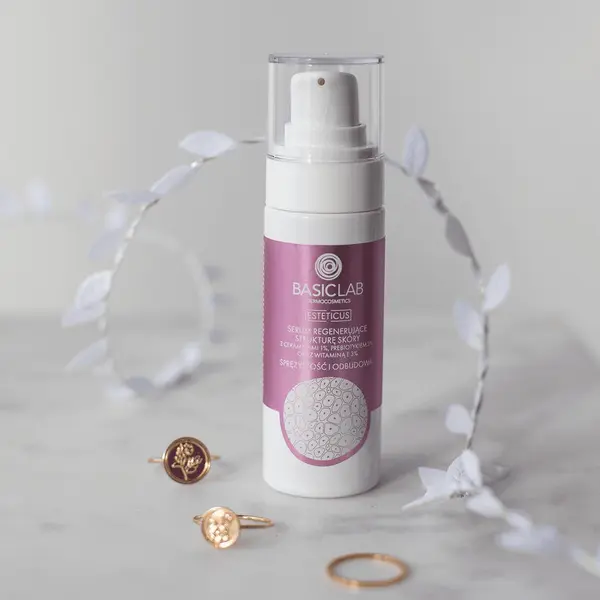 BasicLab Esteticus serum regenerujące strukturę skóry ceramidy 1% 30 ml